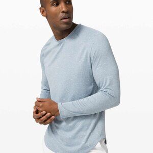 Lululemon Men's Fresh Form Long Sleeve Chambray / White Sz: XL